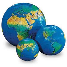 24” Inflatable Globe